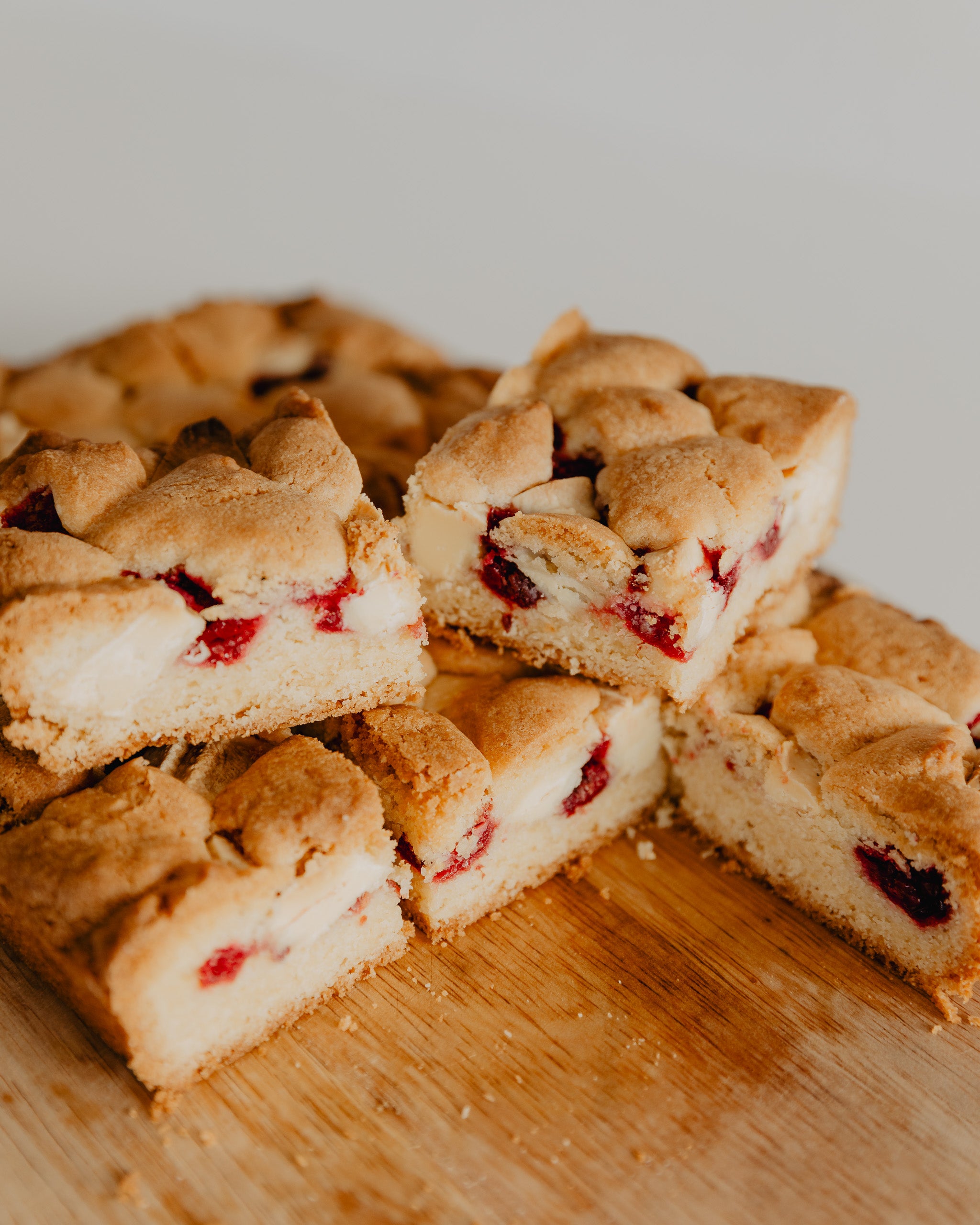 Raspberry White Chocolate Shortcake Recipe