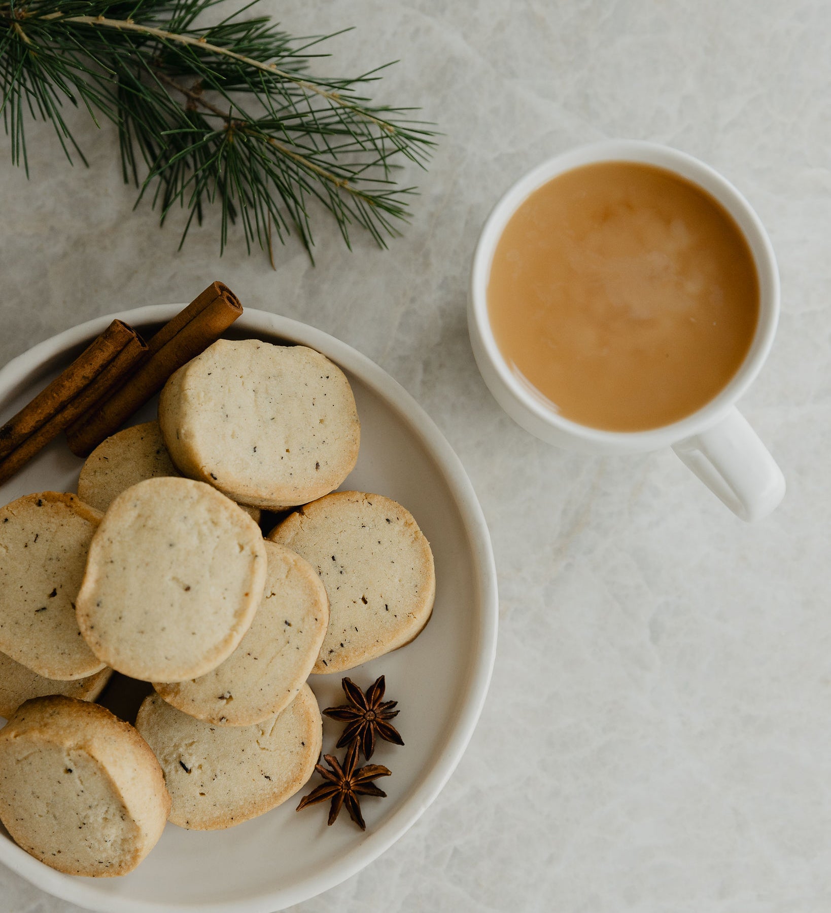 Spiced Chai Shortbread