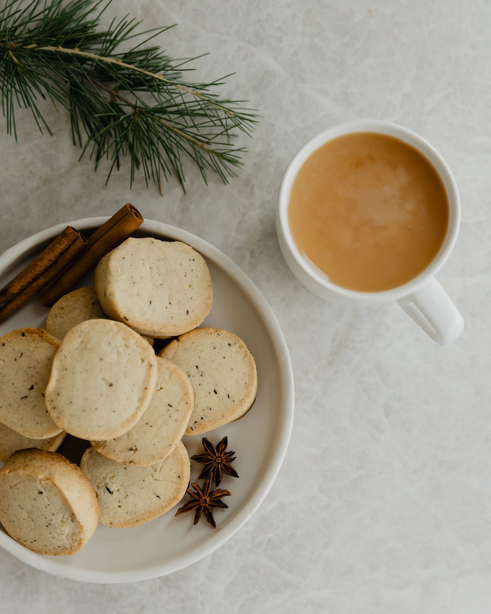 Spiced Chai Shortbread