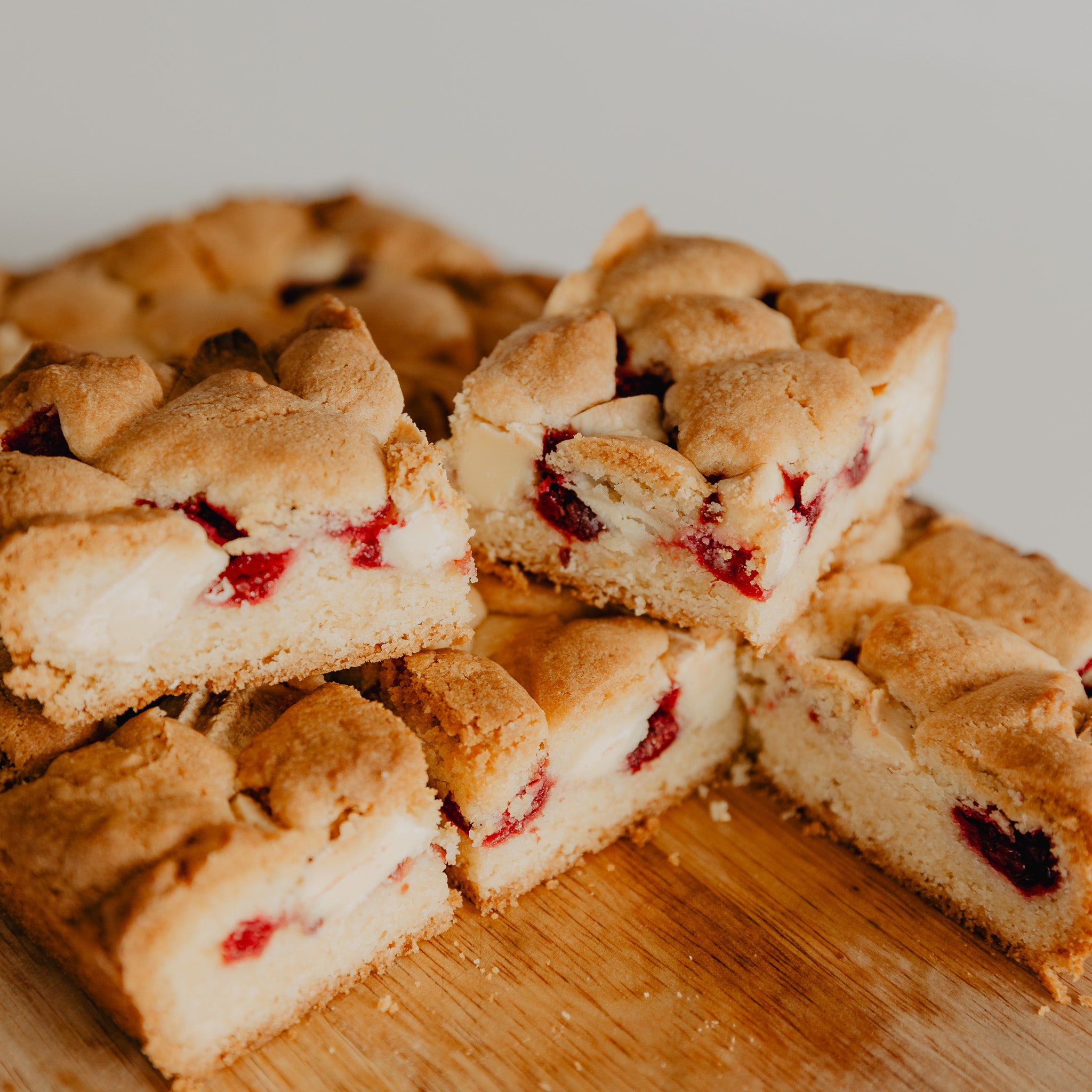 Raspberry White Chocolate Shortcake Recipe