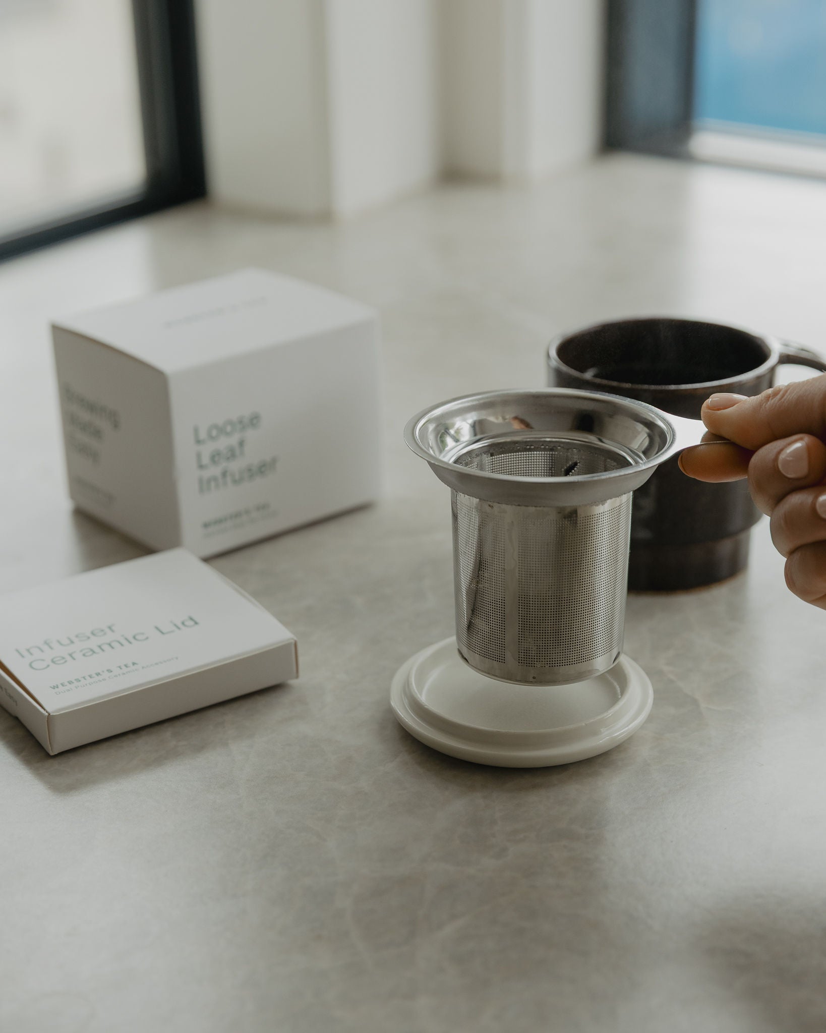 Infuser Ceramic Lid