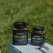 Woodgrain Bees Pure Honey